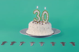 30周年纪念蛋糕